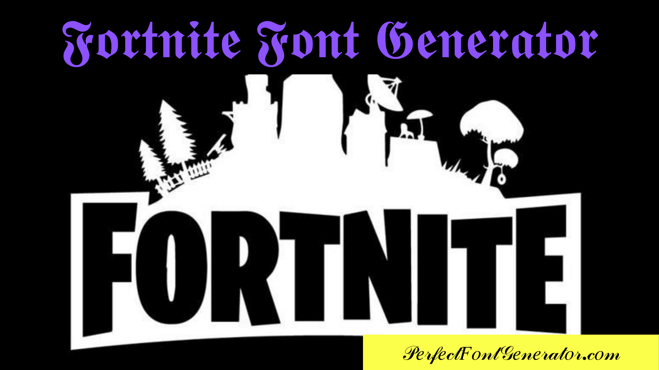 fortnite font generator